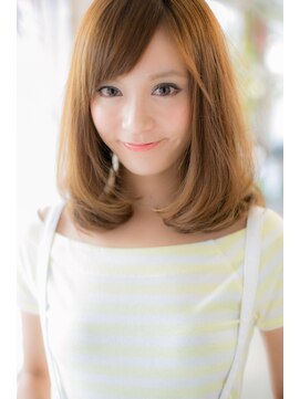 エヌアンドエー 春日部東口店(hair shop N&A) 愛されボブ★オン眉ショート×キャメルベージュ