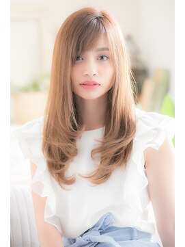 ロダット 横浜(LODAT by little) 毛先弾むフェミニンロング【LODAT横浜】