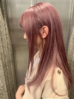 ウィルゴ(VIRGO) ピンクアッシュ ピンクヘアカラー 韓国アイドルヘアカラー