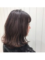 モリオフロムロンドン 大宮店(morio from London)&nbsp;【oomiya 吉田あすか】ピンクベージュ  ハイライト