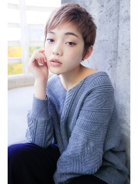 フィゼル あべのルシアス店(Aujua fizelle) 『fizelle』ナチュラルベリーショート