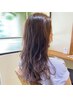 カット＋シアバターデジタルパーマ+炭酸泉ケア
