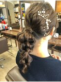 低めのポニーテールアレンジ【延山styling】