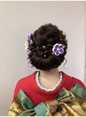 成人式ヘアセット