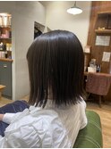 切りっぱなしボブ