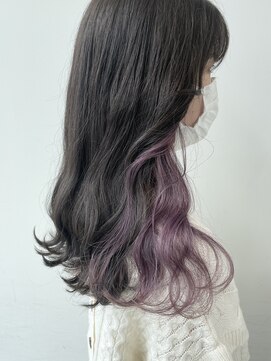 アライブ キチジョウジ(ALIVE Kichijoji) 韓国風インナーカラー×ラベンダー