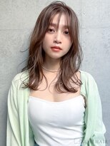 オーブ ヘアー ラフ 上大岡店(AUBE HAIR laff) 20代・30代_ナチュラル抜け感ミディ