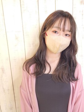 エスポワール 北習志野店(ESPOIR) ナチュラルセミロング×ベージュブラウン