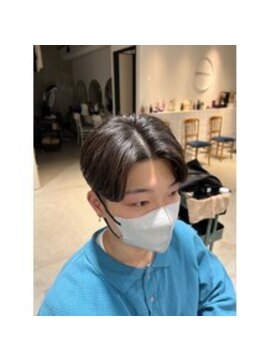 グラスバイネオリーブ 大倉山駅前店(grace by neolive) MEN'SHAIR/アップバング/ハイライト/束感ショート/波巻き