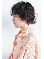 キビト(kibito)&nbsp;アンニュイパーマプチウルフ