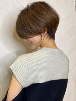 ロンド ストラーダ 心斎橋(Lond strada)&nbsp;ショート×ハイライト白髪ぼかし×マチルダボブ[心斎橋]