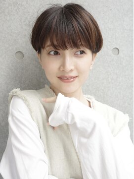 ロビー 表参道(ROBBY) 大人マッシュショート／丸みショート／イメチェン／30代40代50代