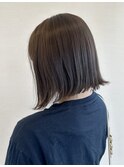 ぱつっとボブ