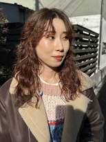 ガーランド (Garland) オレンジヘア/ロングパーマ