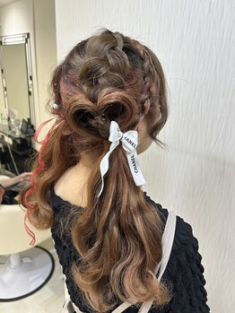 ヘアセットサロンコト(Hair Set Salon KOTO)の写真/【心斎橋徒歩3分】プチプラでハイクオリティのヘアアレンジ♪デートや推し活☆特別な日は最高に可愛く変身!