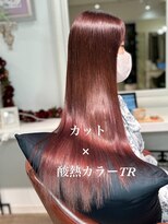 アルル 銀座(alulu) 髪質改善/春色ブラウンピンク