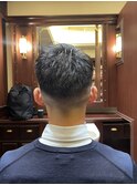 ショートアップバングスタイル
