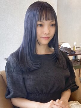 ミルティ(Myrtille) Myrtille☆内巻きレイヤー×サファイアブルー