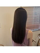 トウキ(touki)&nbsp;大人可愛い艶髪ストレートロングミディアム髪質改善20代30代40代