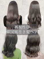 パルビューティー(PAL beauty)&nbsp;20代30代グレージュ髪質改善カラー韓国ヘア透明感