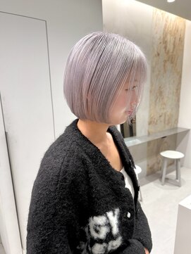 ソル 栄矢場町(SOL) ホワイトシルバー/シルバーカラー/名古屋美容院/ブリーチ