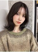 レイヤーカット オリーブベージュ カラー 韓国 髪質改善 仙台