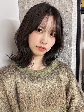 ミリ(mm) レイヤーカット オリーブベージュ カラー 韓国 髪質改善 仙台