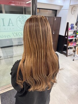 アイズ 本厚木(AIZU) バレイヤージュ