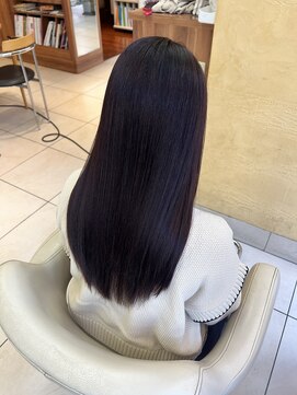 ファーレンピュア(FAHREN PURE) 髪質改善／ロング／ダークブラウン／和光市