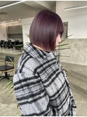 10代20代ブリーチボルドーラベンダーピンクラベンダーカラー