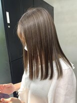 エル 北千住(elu)&nbsp;ブリーチなし_グレージュカラー