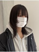 【YOKE】ウルフカットレイヤーミディアム顔周りカット前髪カット