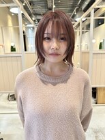 シダ(sida)&nbsp;夏カラー「レイヤーボブ激かわピンクベージュ」