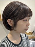 大人ショート/髪質改善/イルミナカラー