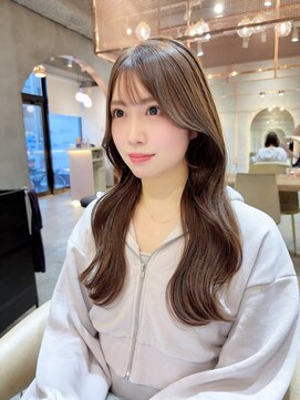 ロンド エスポワール 錦糸町(Lond espoir) 髪質改善縮毛矯正レイヤーカット顔周り前髪韓国ミニウルフ錦糸町
