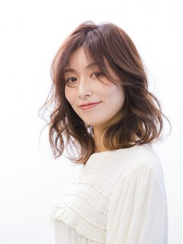 バブーバイビューティービースト 高知店(ba-boo by beauty:beast Academy)の写真/大人女性からの支持率◎話題の髪に優しい髪質改善カラーを使用し、艶感のある上品で美しい仕上がりに♪