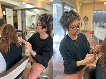 ケークリエイティブコード(K creative COrDE)の写真/髪の根本から美しさを整える技術×知識が評価され、2006年10月度Hair Style Contestレトロスタイル1位受賞