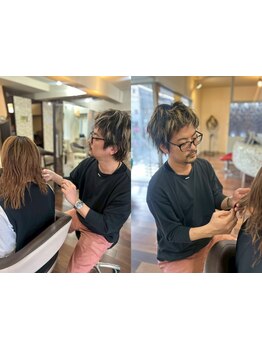 髪の根本から美しさを整える技術×知識が評価され、2006年10月度Hair Style Contestレトロスタイル1位受賞