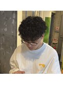 波巻きツイストスパイラルパーマ