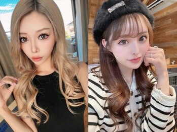 ディバイス カラーアンドエクステ(Device)の写真/20時以降予約OK【カラー￥3980／Wカラー￥6990】【エクステ40本￥5990】【カラー＋エクステ40本￥11490】