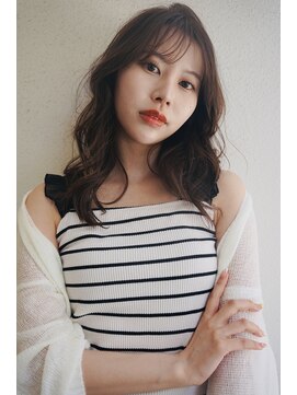 ブゾン(buZon) 【buZonブゾン】パーマ風ニュアンスロングスタイル