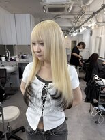 シェイロ(Cielro)&nbsp;【ホワイトブロンド×裾ブラック】SAKI