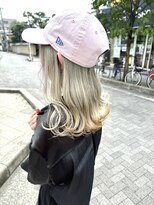 ヘアースペースブルーム リアン 岡町店(HAIR SPACE BLOOM Lien)&nbsp;ホワイトベージュ