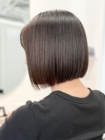 エルヘアメゾン(el. hair maison) ストレートボブ☆グレージュカラー