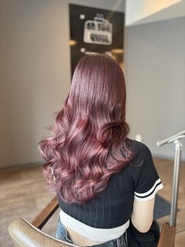 アオ(ao.) 秋ぴったりブリーチなしピンク