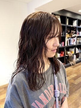 シアン ヘア デザイン(cyan hair design) 【cyan】ふんわりナチュラルパーマ