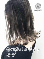 マックスビューティーギンザ(MAXBEAUTY GINZA)　&nbsp;外ハネハイライトロブ【銀座/銀座駅】