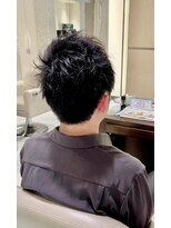 ヘア&エステ ヒロイン 西武池袋店&nbsp;スパイキーメンズショート。