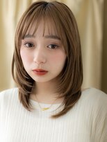 カバーヘアアンドスパ ブリス 浦和(COVER HAIR&SPA bliss)&nbsp;細めハイライト前下がりレイヤーカットA3浦和20代30代