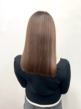 イオエ 元町(ioe) 髪質改善カラー/髪質改善ストレート/縮毛矯正/ココアベージュ